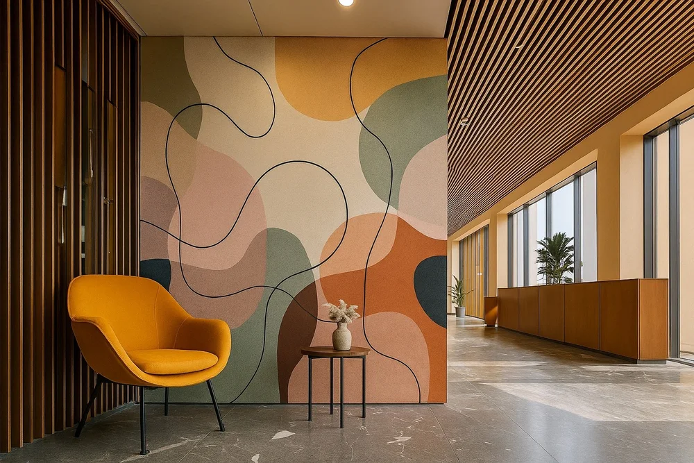 Wall Acoustic Panels — real-world installation example from the OSGT acoustic catalog