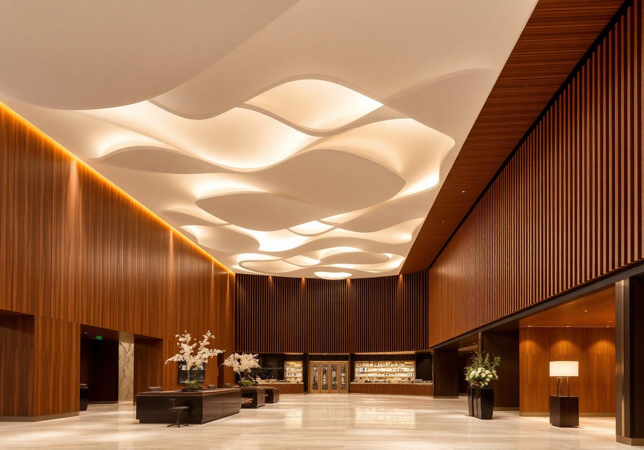 Acoustic and vibration control solutions for hotels — Lobby, ballroom and guest-room acoustics, floating floors and impact isolation.