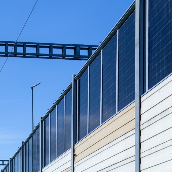 Solar Integrated Barrier